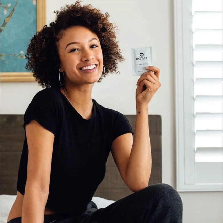 Original Equipment Manufacturer Body Wipes Individual Gym Body Wipes