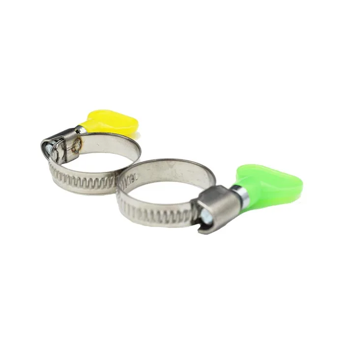 Jinwo  Easy-Turn Plastic Thumb Screw 201 304 Stainless Steel Hose clamps offer high resistance to corrosion