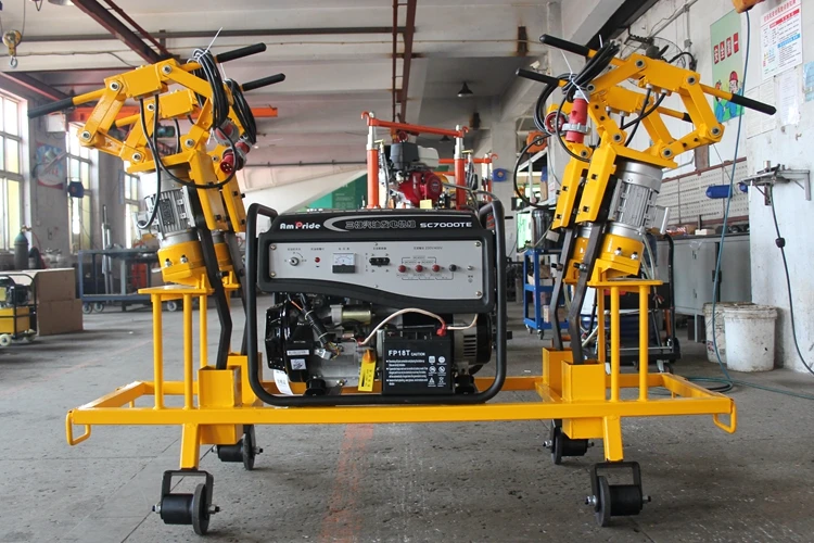 Hot Selling Top Quality Handheld Tools Vibrating Electric rail Tamper Rammer DG550