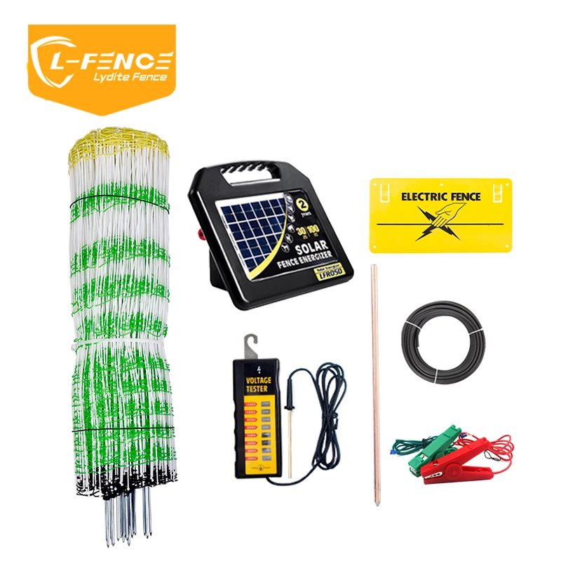 Lydite poultry netting electric fence easily assembled electric farm sheep and goat wire poultry netting