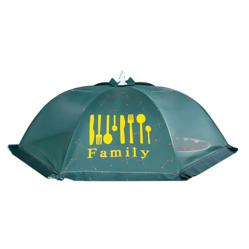 Тент для пищевых продуктов с дополнительной нижней лентой, большой складной выдвижной Сетчатый Чехол 17 дюймов защитит ваши продукты и фрукты