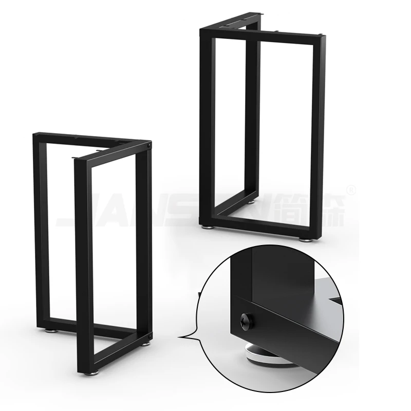 Hot Sale Durable Metal Simple Desk Legs Office Desk Table Legs Metal Dining Coffee Table Bench Legs