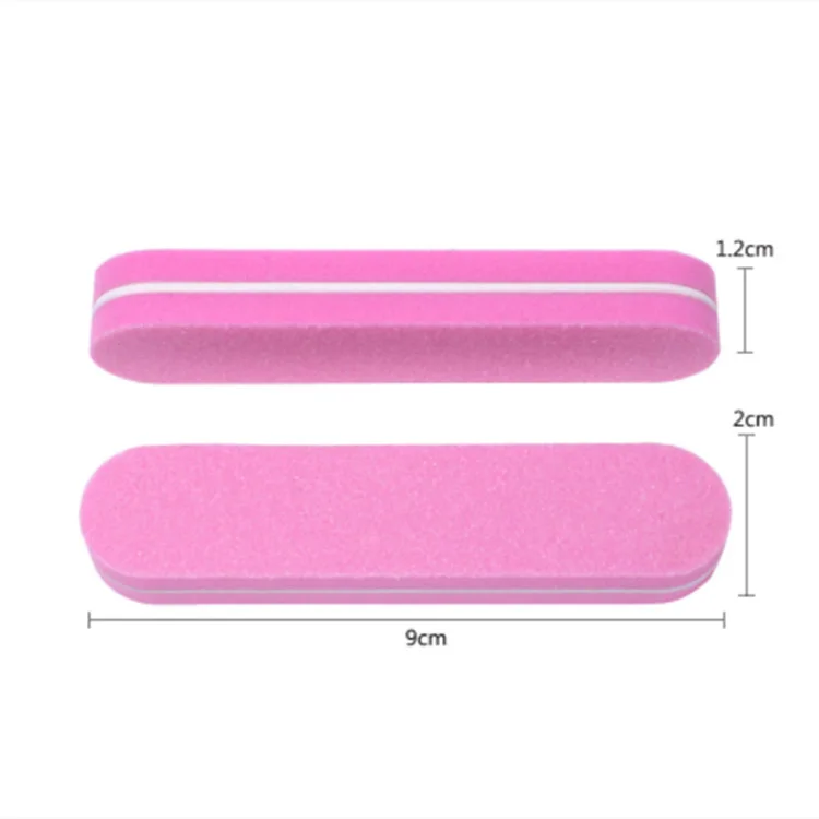Wholesale Professional Custom Logo Printed Double Sides Emery Board Nail Files Disposable Nail File