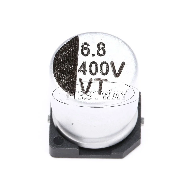 6.8uf 400v 10*10.5mm  SMD Aluminum Electrolytic Capacitors Manufacturer Original in Stock Quality Guarantee