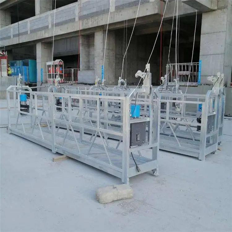 Made in China suspended hanging scaffold power gondola lift for painting