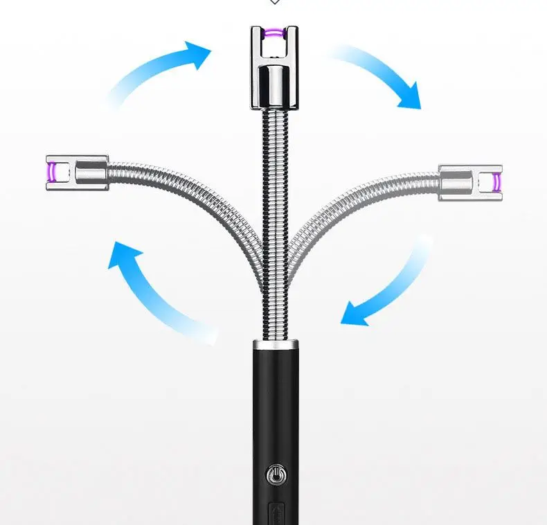 Usb Electronic Cigarette Lighter Kitchen Ignition Plasma Arc Lighter Creative Gas Stove Cooker Ignition Lighter