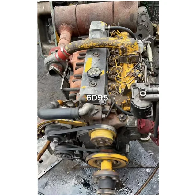 Good working machinery Genuine Used engine 6D95 kom atsu For Commercial and Private Use