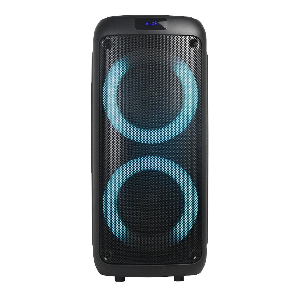 Колонки KTV с питанием колонки двойным динамиком 6 5 дюйма звуковые sonido proadam rgb подсветкой колонка для