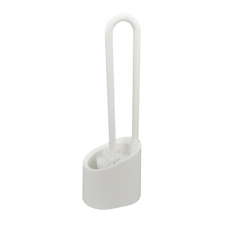 New Creative Design PP Plastic with Magnetic Function Durable Quick-drying Clean and Hygienic Toilet Brush and Holder