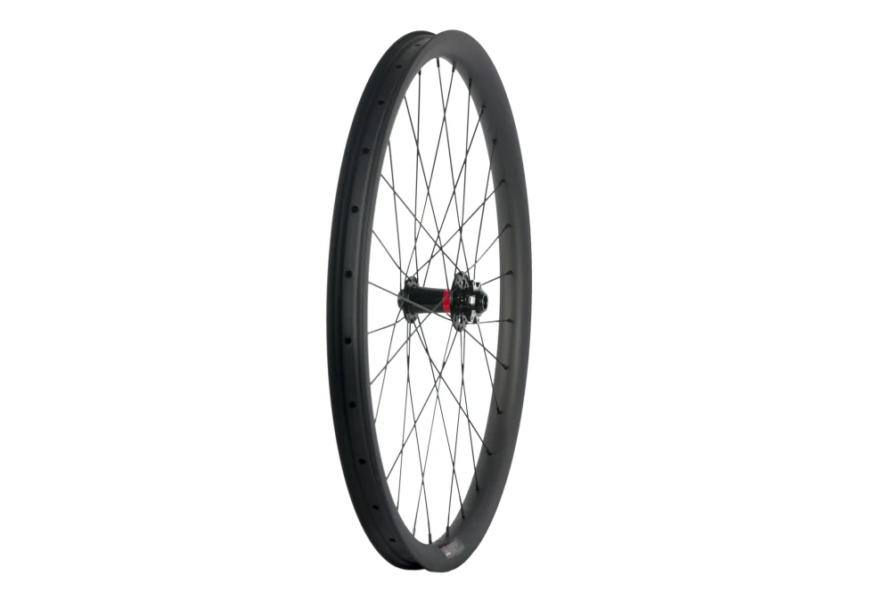 TB2237 29ER Thru-axle MTB Bike 35mm Width Carbon Wheels 25mm Depth Mountain Bike Carbon Wheelset Hookless Novatec 771-772 Hub