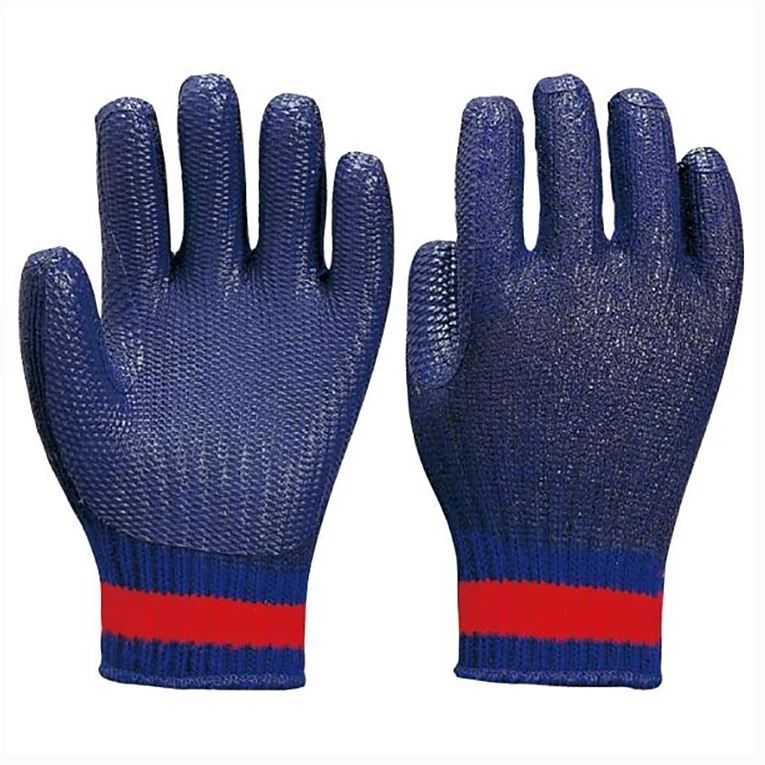 Japan High Quality Non Slip Rubber Work Gloves with Rubber Palms