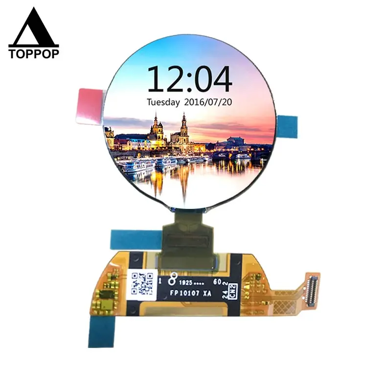 1,39 дюймов 454*454 круглый экран IPS цветной OLED AMOLED круговой ЖК-дисплей модуль TFT LCM панель MIPI + SPI