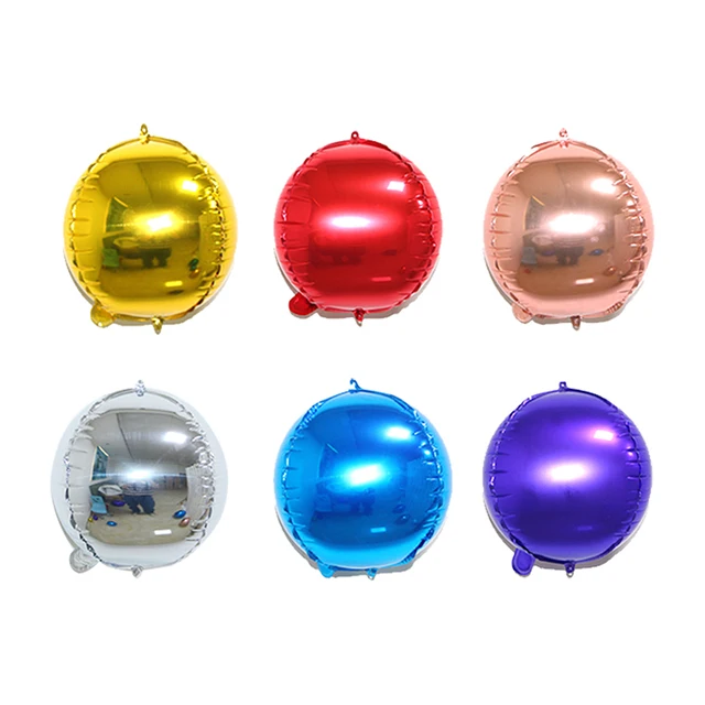 BONA high quality inflatable mini 10 inch 4d balloons foil ball balloon stick birthday Balloons