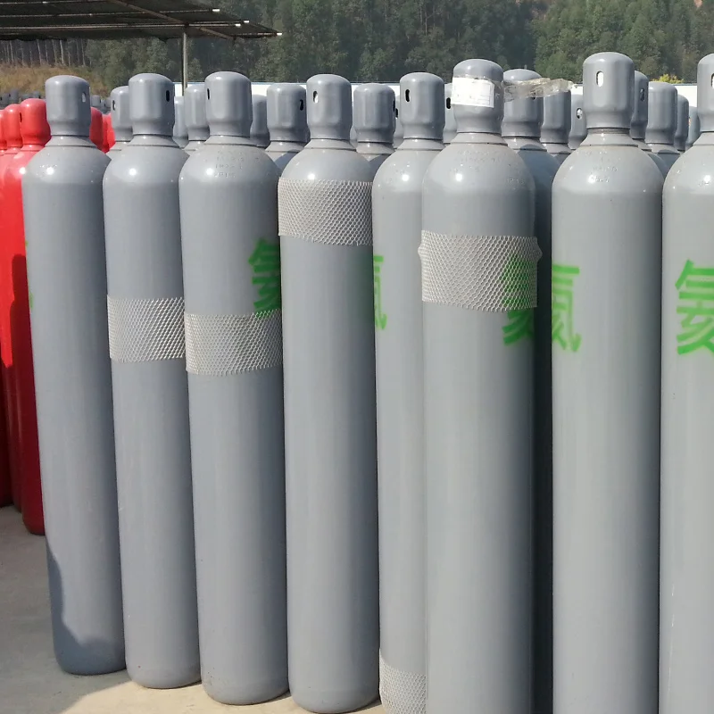 Oxygen Cylinder Specification Chlorine Gas Hydrogen Gas Cylinder Price Customized High Pressure Cylinder 300 Bar 200 Bar