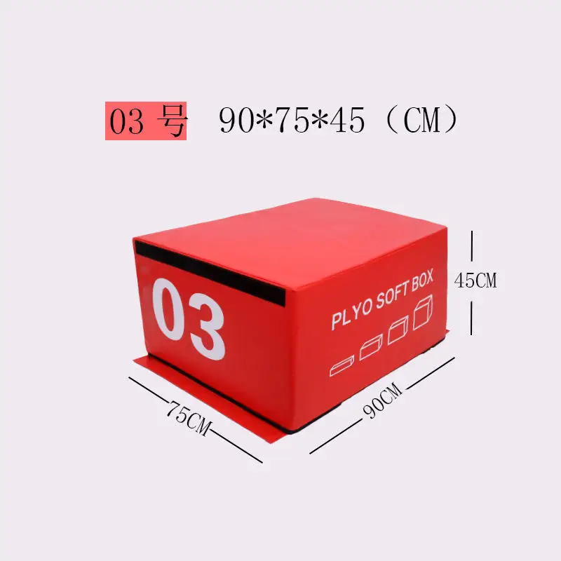 ZJFIT  Hot Sale Soft Stackable Plyo Box Set 7.5cm/15cm/30cm/45cm/60cm Full Set Used for Home Gyms