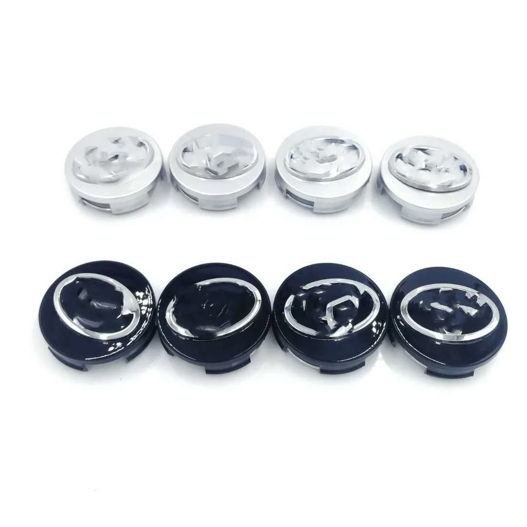 Compatible Black CHROME 57MM 62MM Toyota WHEEL RIM CENTER HUB CAPLOGO Badge  wheel caps Used for Toyota PRIUS COROLLA CAMRY