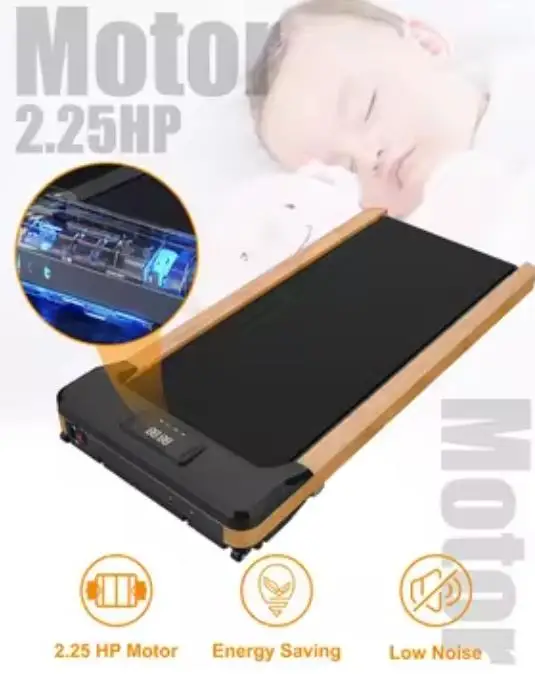 2024 Kreeda No-Install Under Desk Wood Treadmill - Your Seamless Walking & Jogging Companion