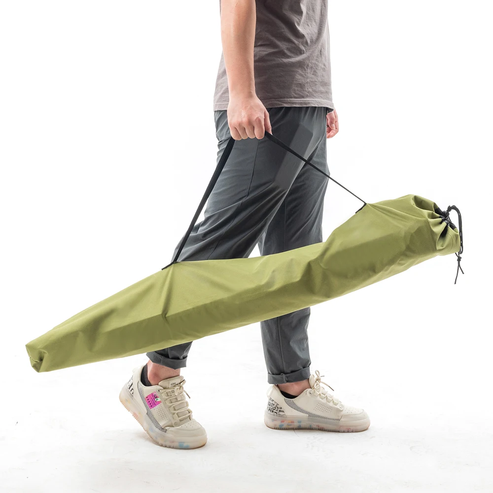 CHANGZU Ultralight OEM LOGO Aluminum Outdoor Oxford Camp Cot Adjustable Height Sleeping Folding Camping Cot Bed