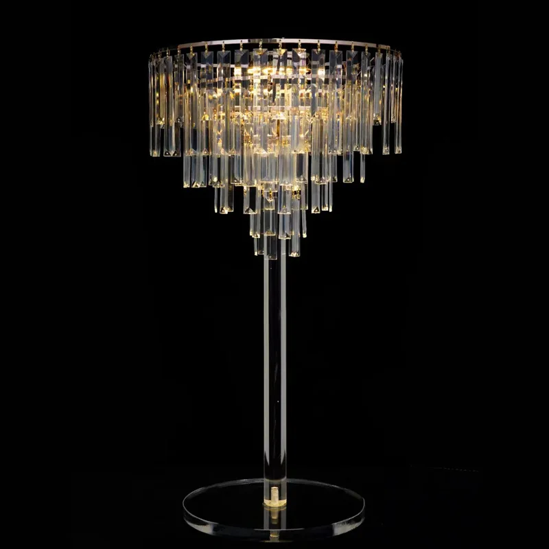 Xinyuanxing хрустальный стеклянный подсвечник украшение для свадебного стола золотые металлические подсвечники