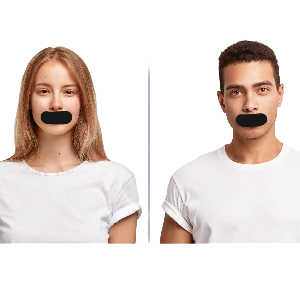 nasal strips for better sleeping close your mouth tape anti snoring combination products black nasal strips and black mouth tape