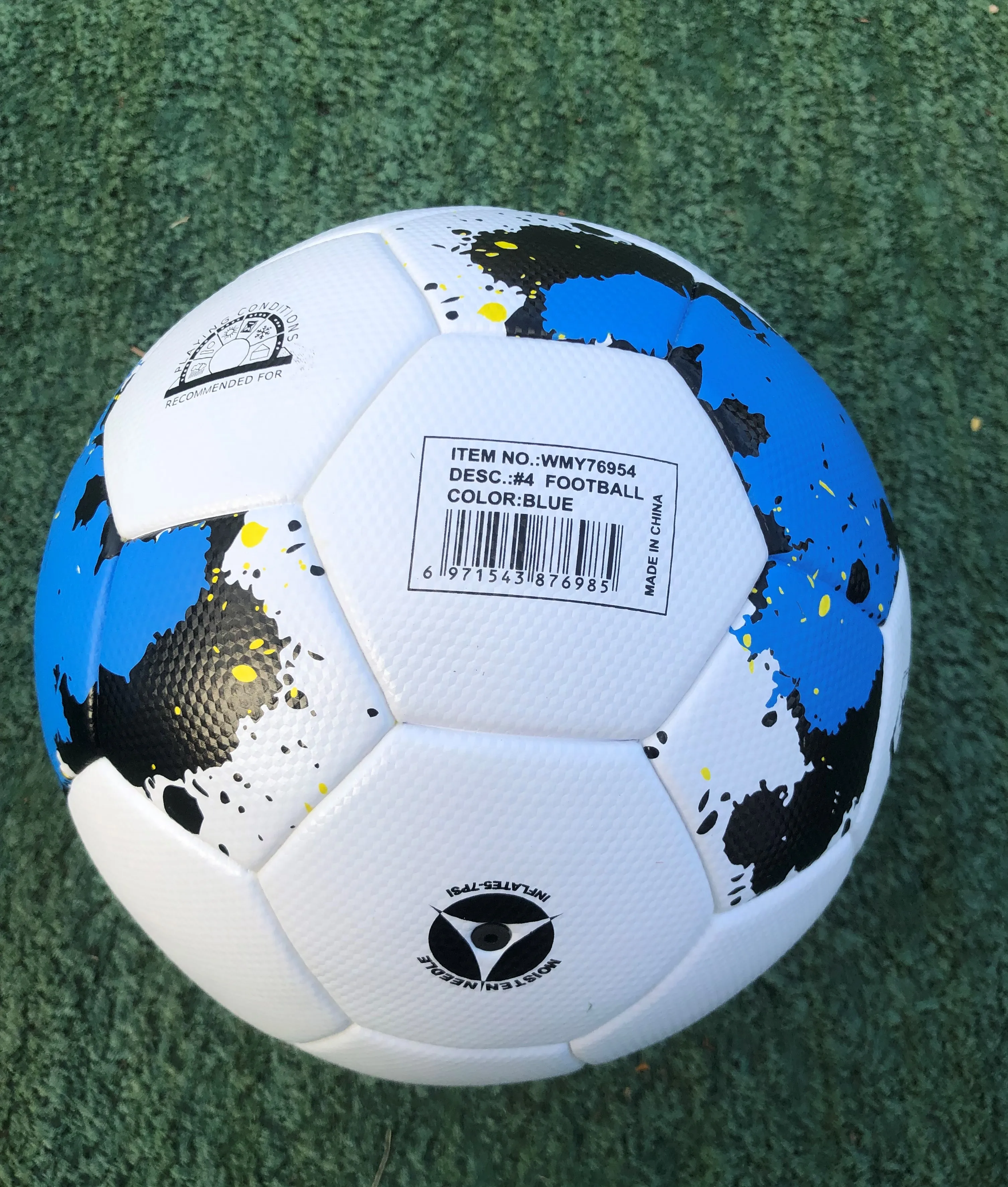 WIN.MAX Wholesale Official Size PVC TPU PU Soccer Ball Laminated Football