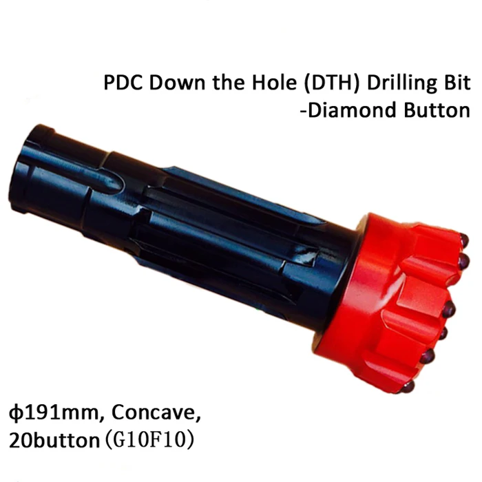 DHD, QL, SD, MISSION,NUMA shank Type  DTH drill bit for water well drilling bit