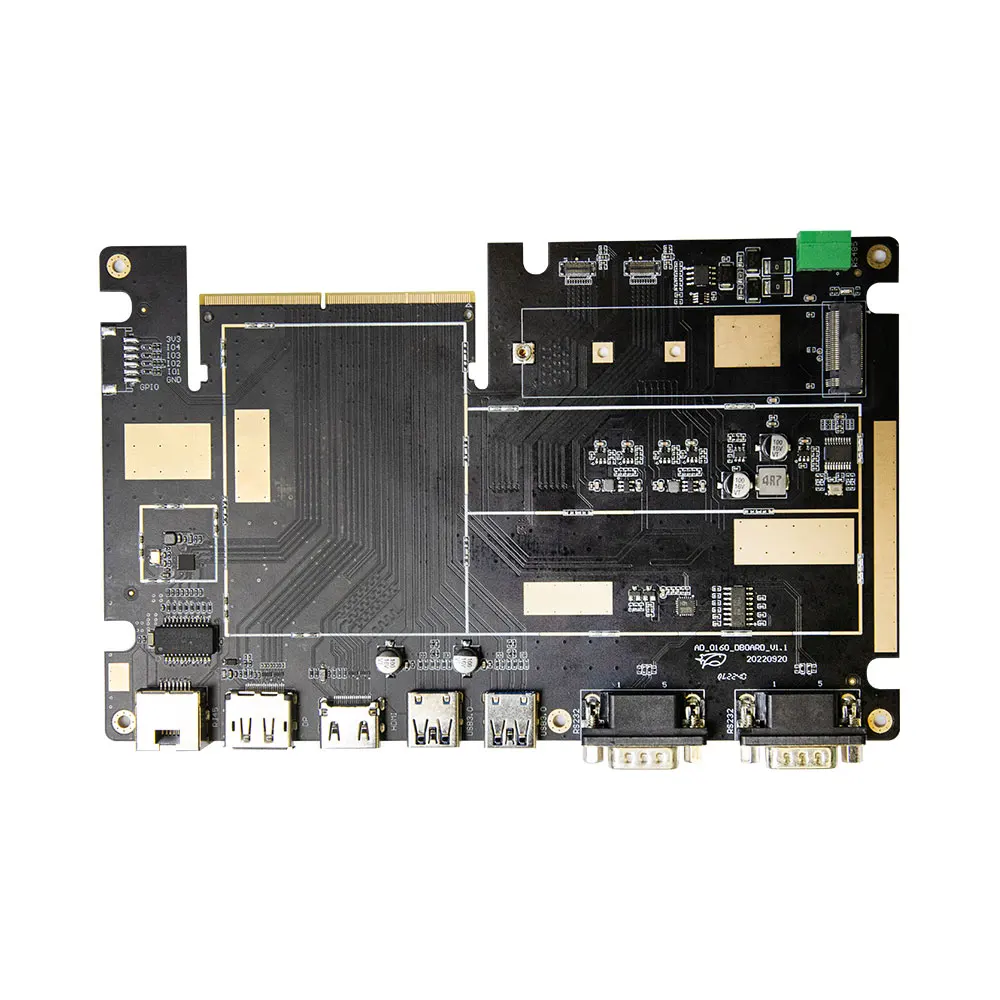 Rockchip Android Mainboard RK3588 8K 4K Android PCB MotherBoard dual gigabit ethernet HD for edge computing box