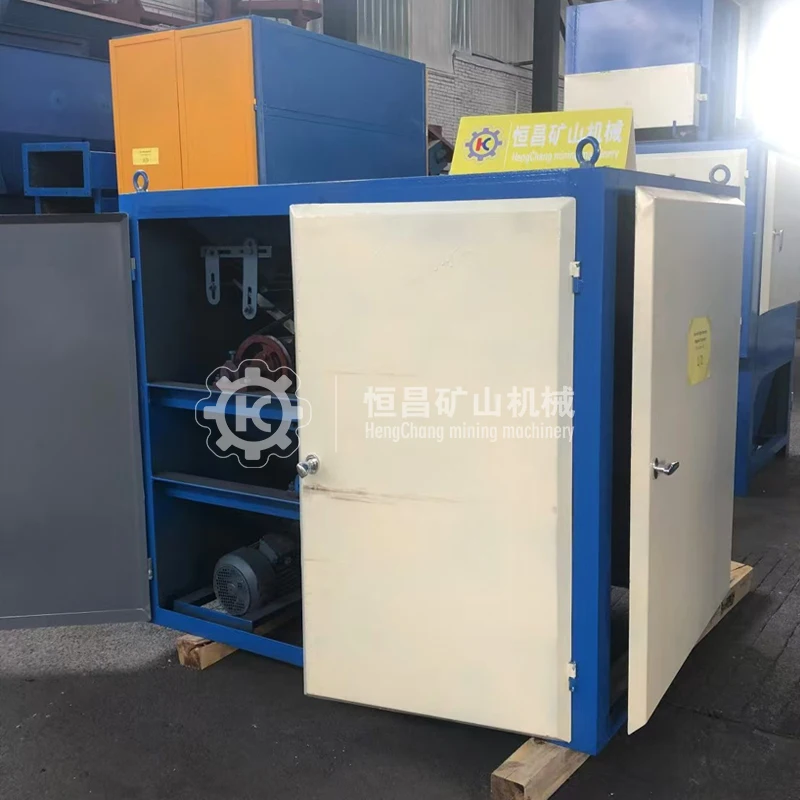 High Efficiency 15000gauss Iron Sand Monazite Ore Separation Dry Type High Intensity Industrial Magnetic Four Rollers Separator