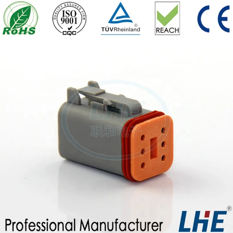 DT06-6S deutsch female socket connector