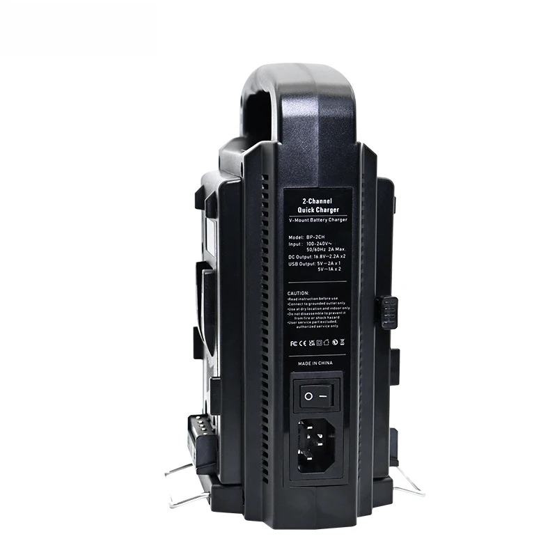 BP-2CH двойное зарядное устройство для BP-190W 150 Вт BP-95WS V-lock батарейки Sony VMount BP