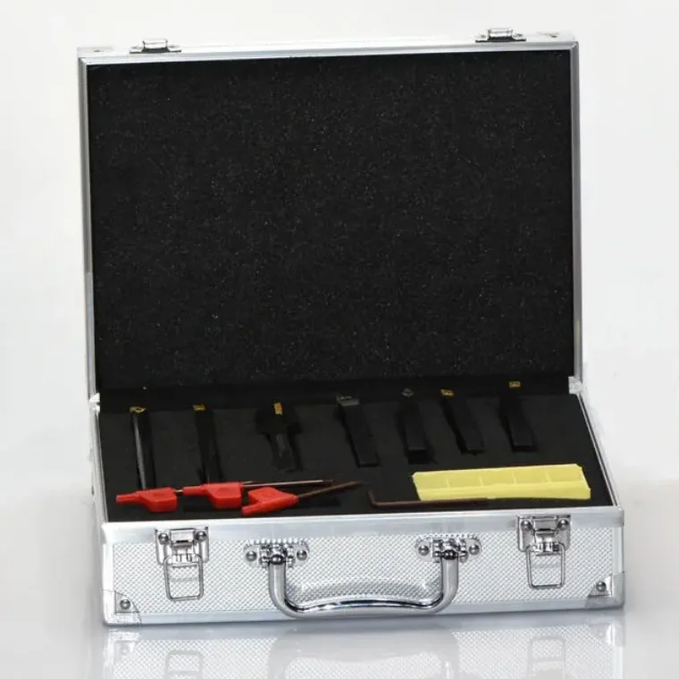 Factory Wholesale Lathe Indexable CNC Tool Holder External Turning Set with Different carbide turning inserts