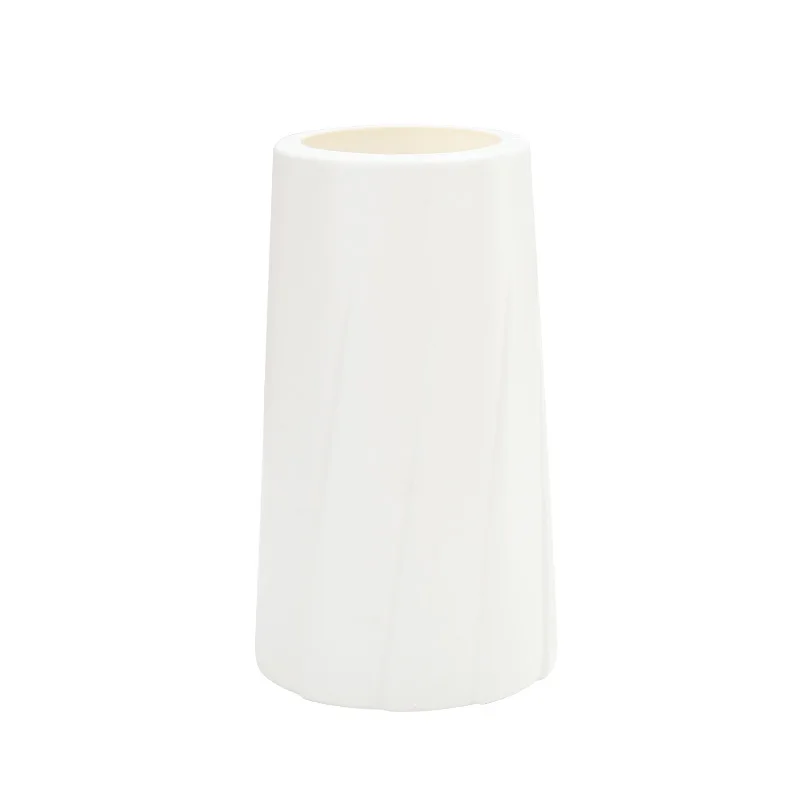 
Manufacturers produce cheap drop-resistant PE plastic fresh flowers and dried flower decorative vases 