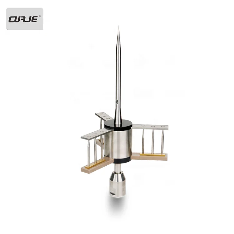 Stainless Steel Thunder Arrester for lightning protection system Pre-discharge Lightning Rod ESE Lightning Arrestor