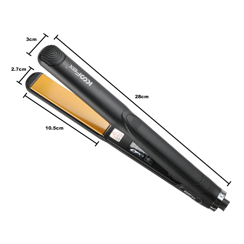 Koofex Barber Machine 480 F High-Temperature Straightener Intelligent Constant Temperature Steam Pod Hair Straightener