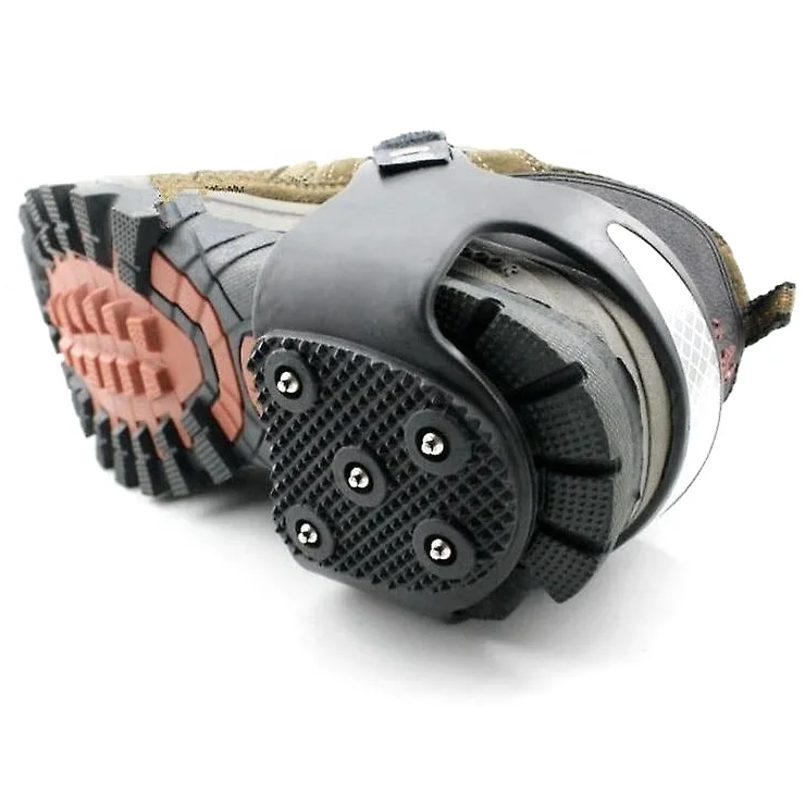 Unisex Anti-Slip Ice Cleats Shoes Boots Covers Grips Traction Aid Crampon Snow Spikes