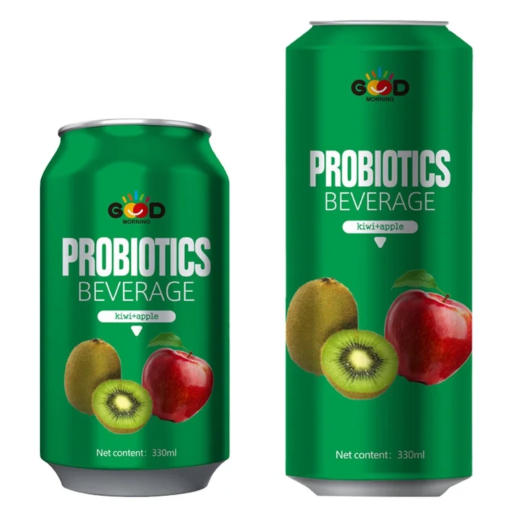new label HALAL BRC certification probiotics fruit&vegetable juice drink 330ml