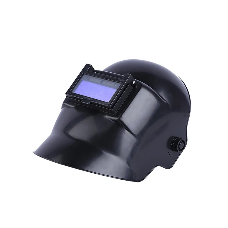 
China Design Wholesale cool Head-mounted plastic auto darkening welding helmet 