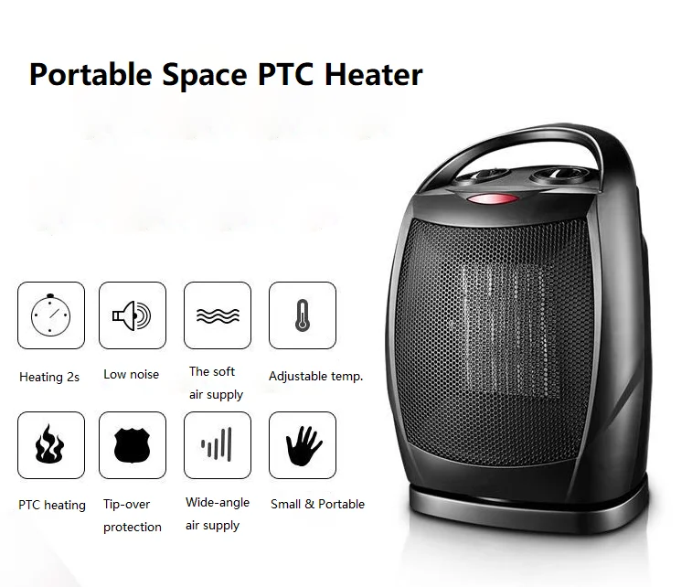 Ac Room Electric Water Heaters New Arrival Cartoon Mini Small Home Office Desktop Fan Portable Heater