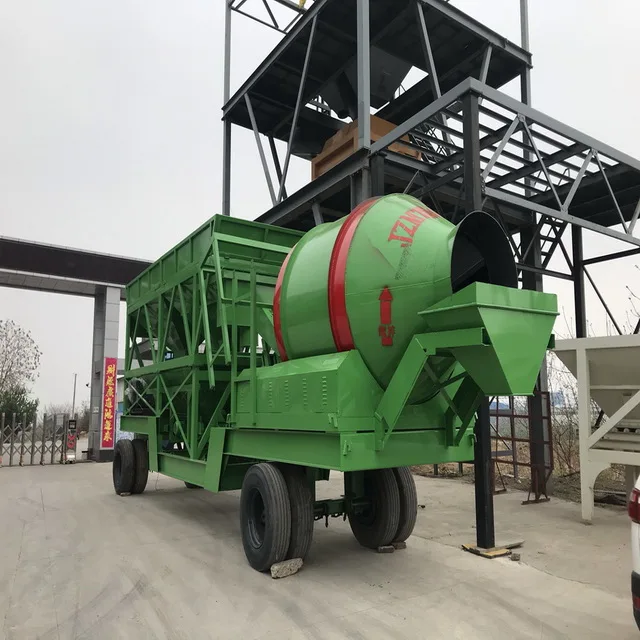 Factory price 30m3/h precast dry portable ready mobile mini mix concrete batching plant for sale