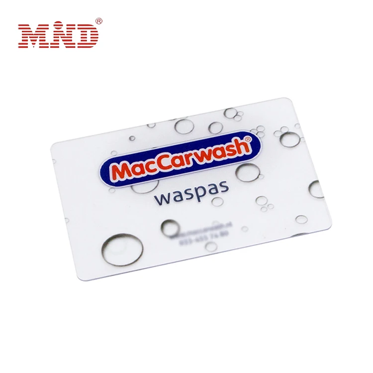 High Quality Customized Dual Frequency PVC Transparent Card HF LF UHF Smart Hybrid Card