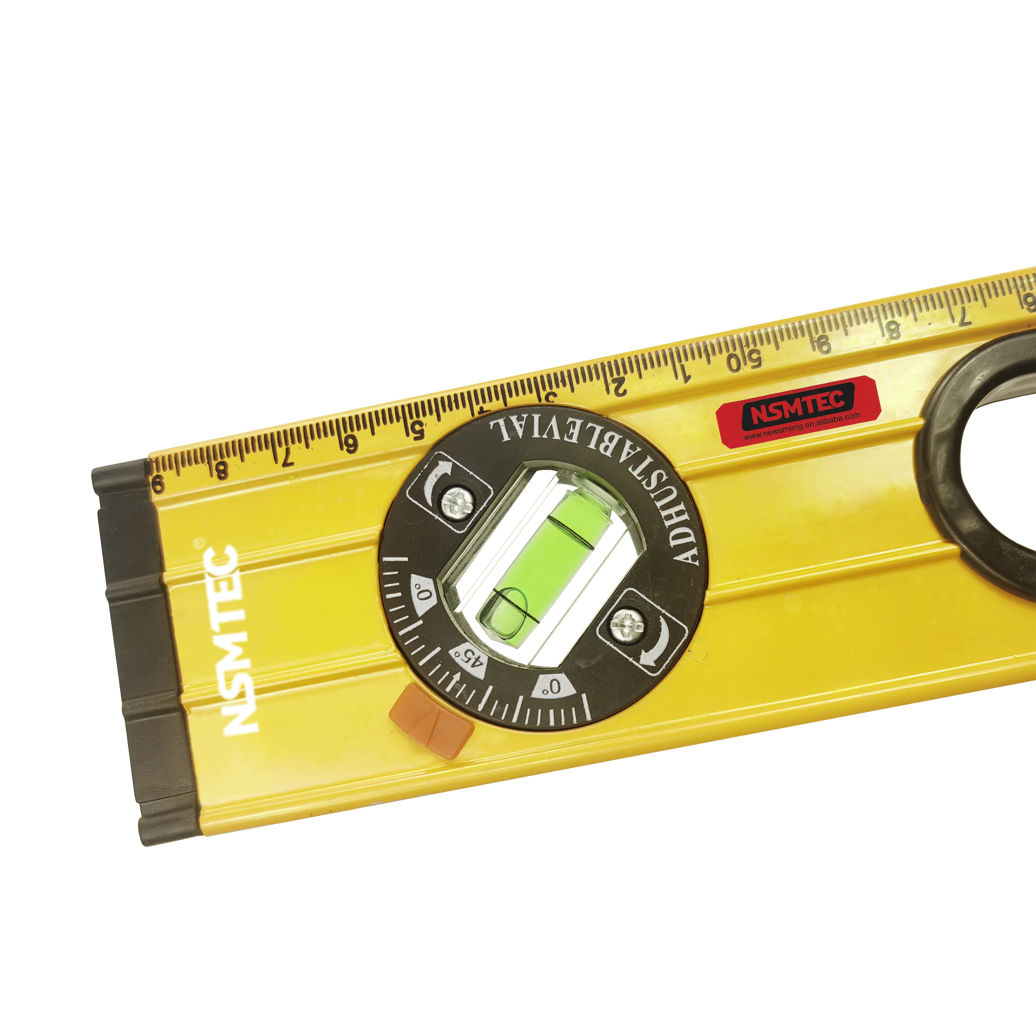 NSMTEC 2024 High Quality digital spirit level with laser Bubble Level with double View Vertical Site Leveler Tool