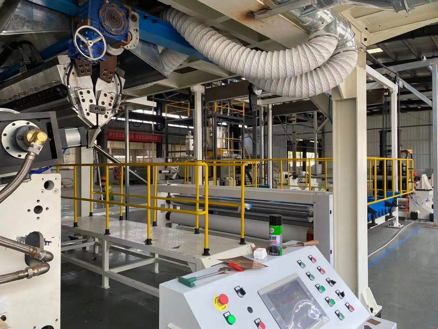 Sumino machinery 3200 PVC PE plastic extrusion laminating coating machine