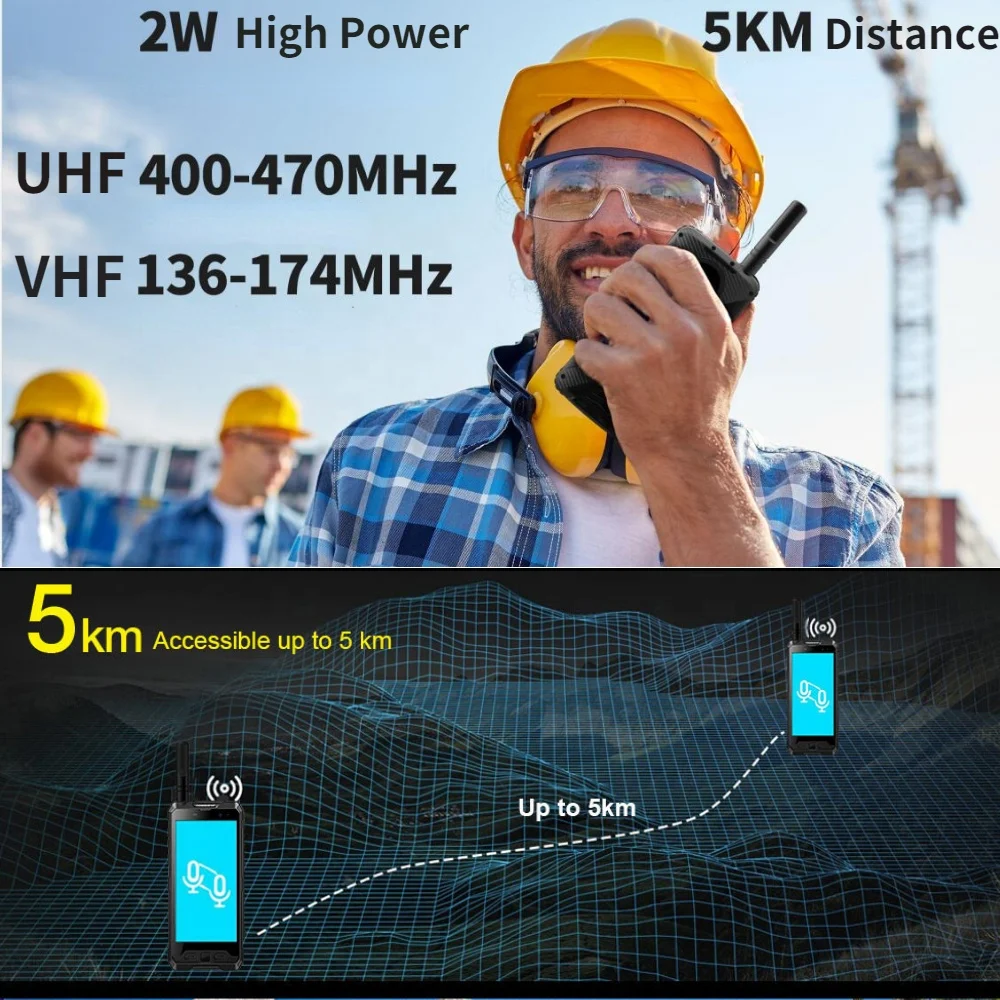 Intrinsically safe rugged cdma smartphone industrial DMR radio ATEX mobile phone with Poc walkie talkie RFID NFC