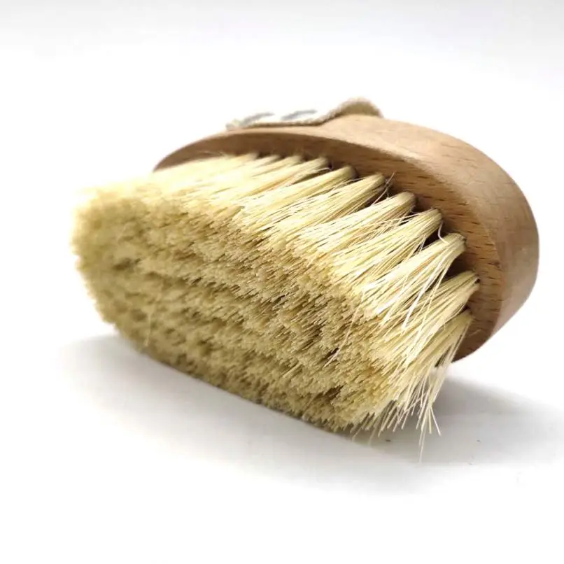 Wholesale Custom Bamboo Bristle Body Brush