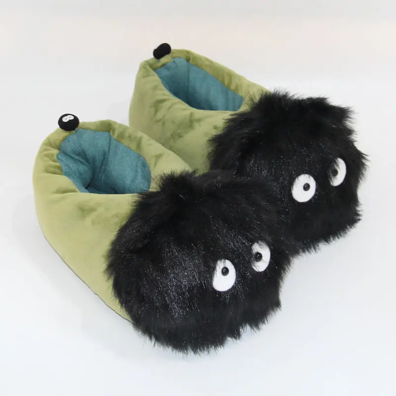 bst Halloween Fairydust plush Winter Warm Cotton Home Plush  Animal Slipper plush toy for Totoro
