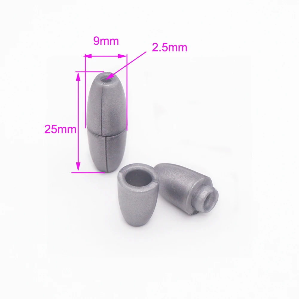 Cheap Fashion Plastic Breakaway Clasps Baby Teething Necklace Bracelet Magnetic Clasp Bead Barrel Connectors for jewelry Making