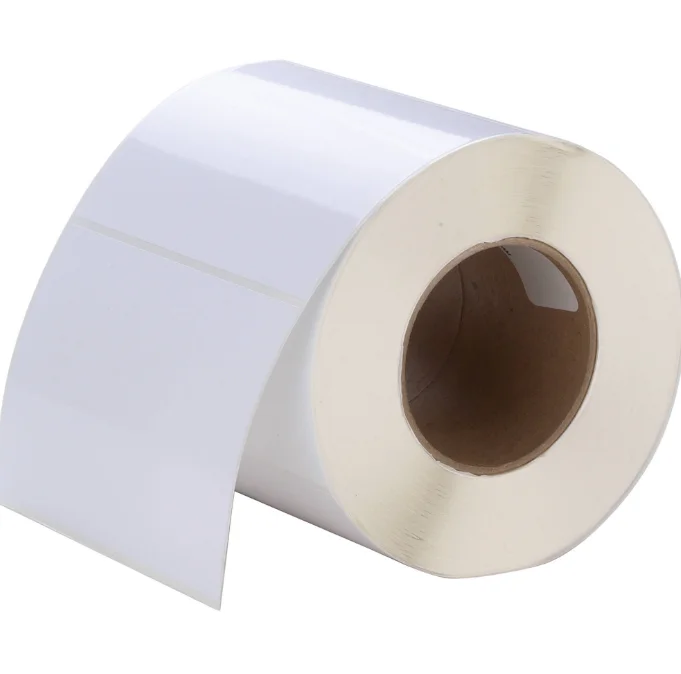 Hotmelt Adhesive Sticker Paper 60 PP Pearl White/Acrylic Adhesive Paper Film Sticker Box Sticker