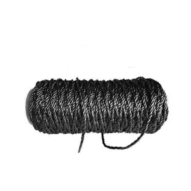 Custom Diameter High Strength Graphite Filler Fireproof Rope carbon fiber rope graphite rope