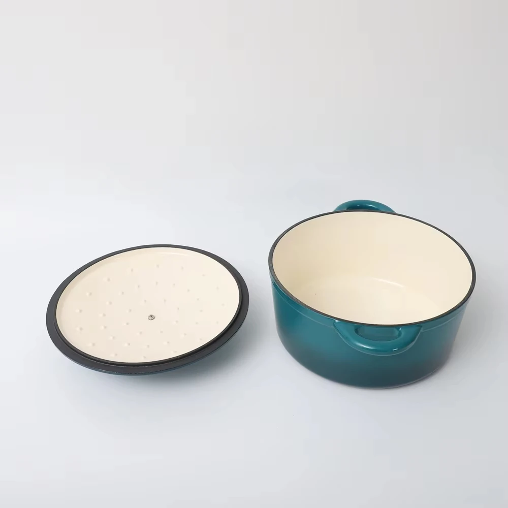 Cooking pots best quality Chinese non-stick enamel cast iron casserole for home restaurant cookware