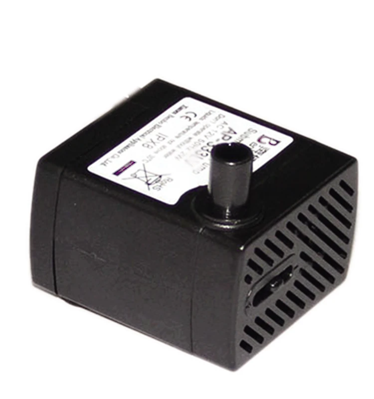 US CUL SAA CE certificated mini water fountain 220V ac electric motor small garden pump